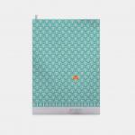 St Paul's Cathedral repeat pattern tea towel